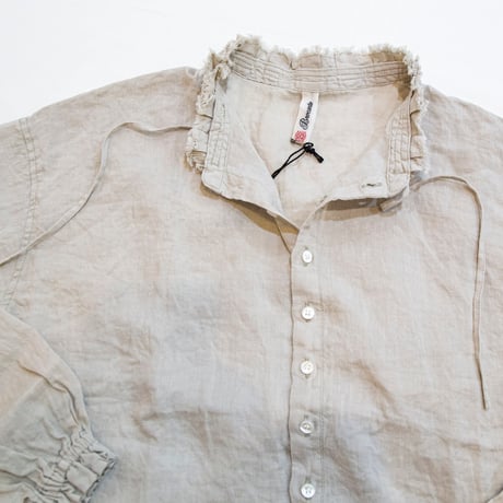 Brocante（ブロカント）36-344L リンネルヴロンシャツ