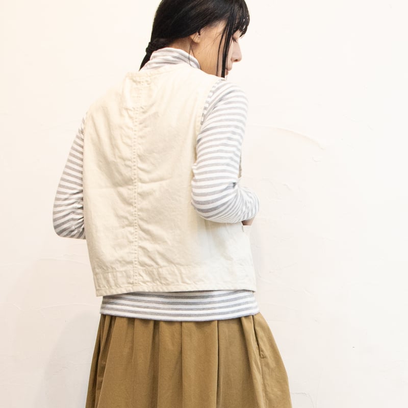 NATURAL LAUNDRY（ナチュラルランドリー）7245V-002 SCサージベスト |