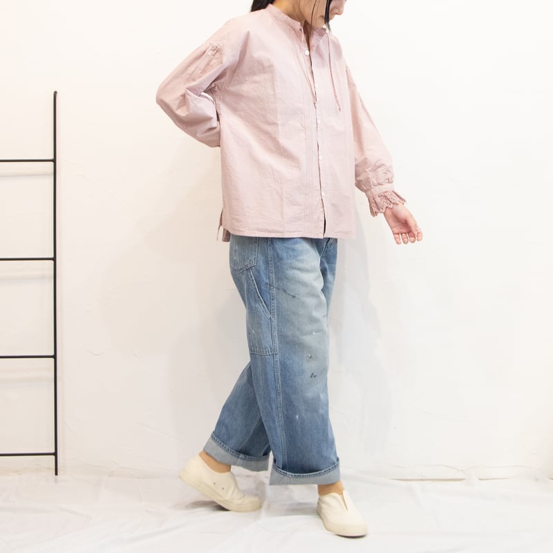 grin（グリン）8244T-007 CLダンプピンタックシャツ | casual colle