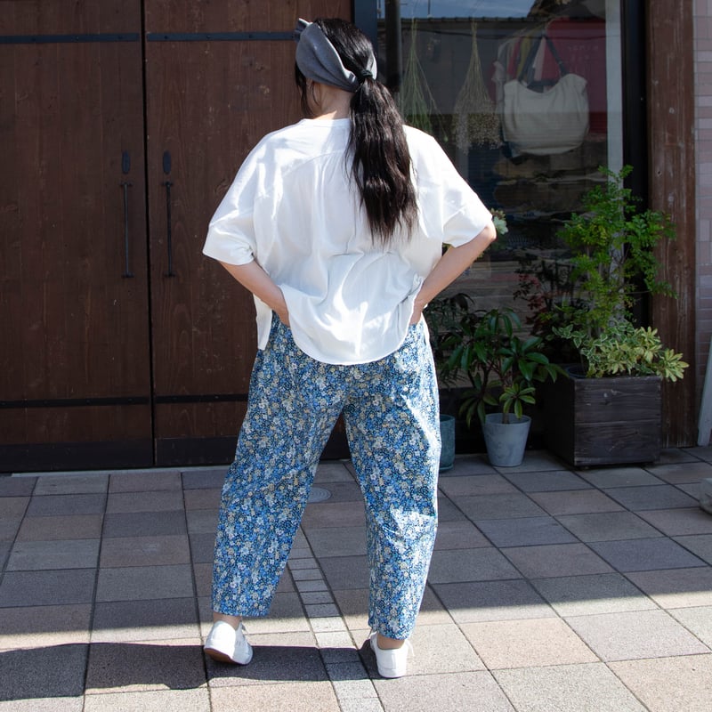 NARU（ナル）663917 ブロードBOTANICAL HARMONY ノッポパンツ | c
