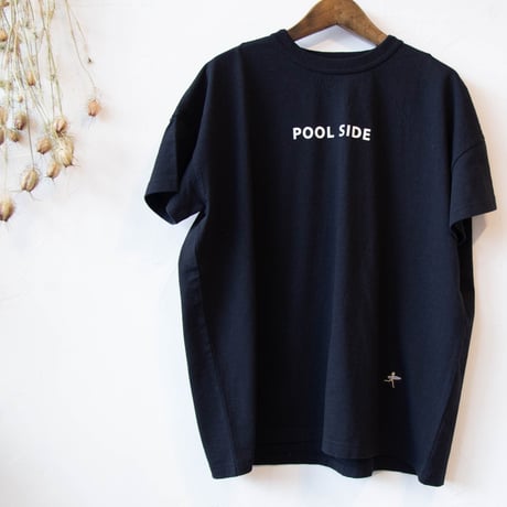 快晴堂（かいせいどう）52C-109 海上がりGIRL'S Ｔシャツ Ｃ柄「プールサイド」