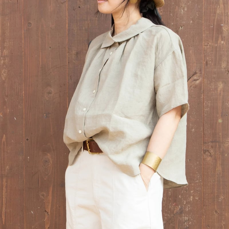 nous rendent heureux（ヌーランドオロー）825072 60リネン重ね衿5分