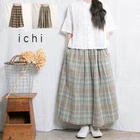 ichi（イチ）251205 チェックスカート