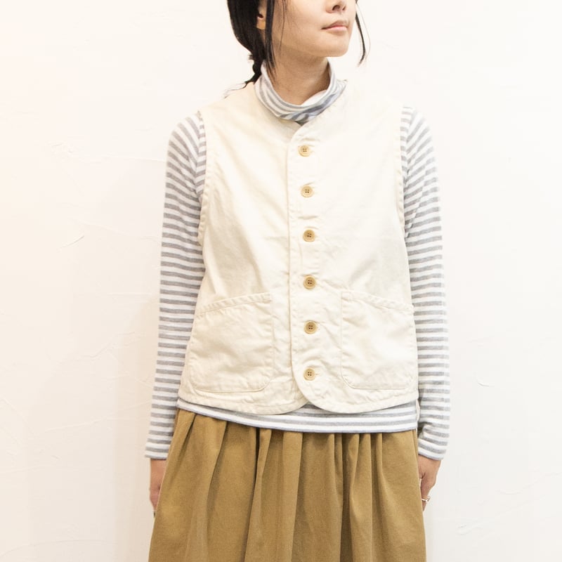 NATURAL LAUNDRY（ナチュラルランドリー）7245V-002 SCサージベスト |