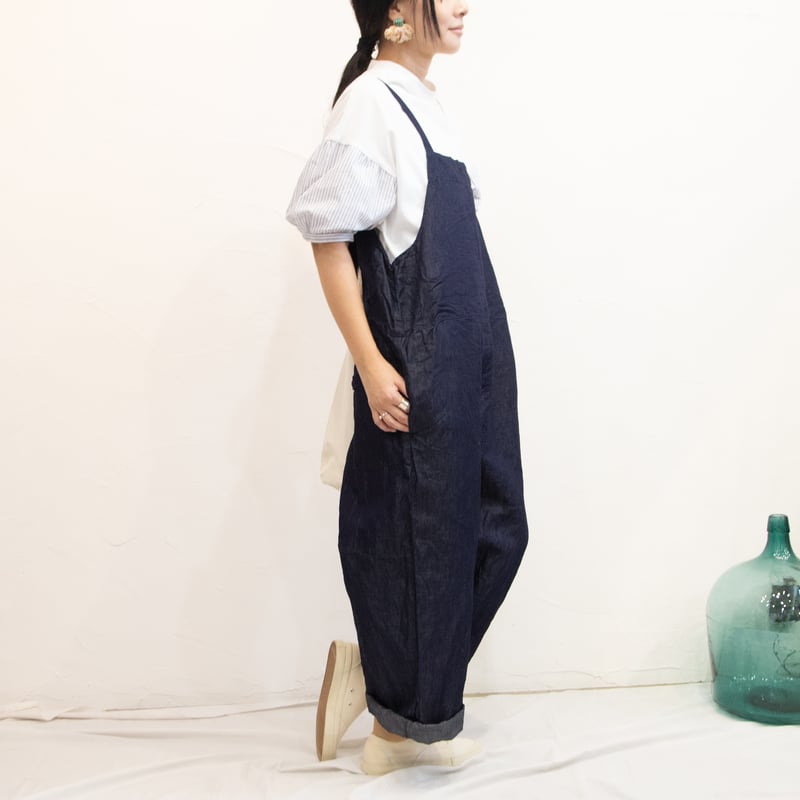 g)グラム g_314 ライトデニムサロペットパンツ | casual collection