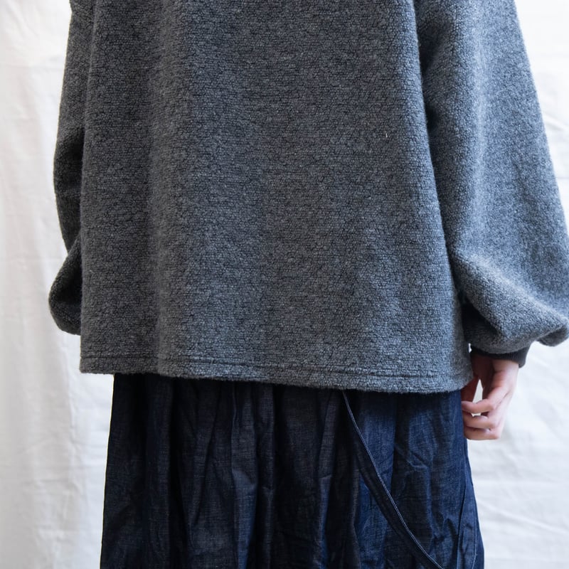 grin（グリン）8254C-007 ボアモックプルオーバー ライトシープパイル