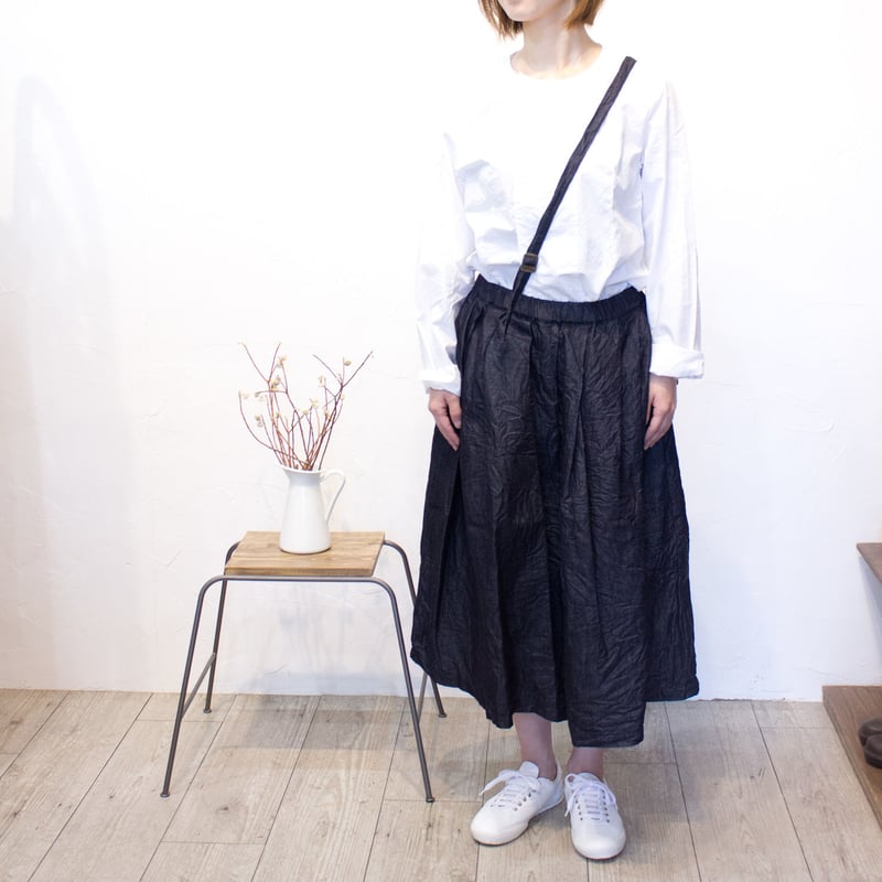 g)グラム g_012DM ライトデニムワンショルダースカート | casual colle