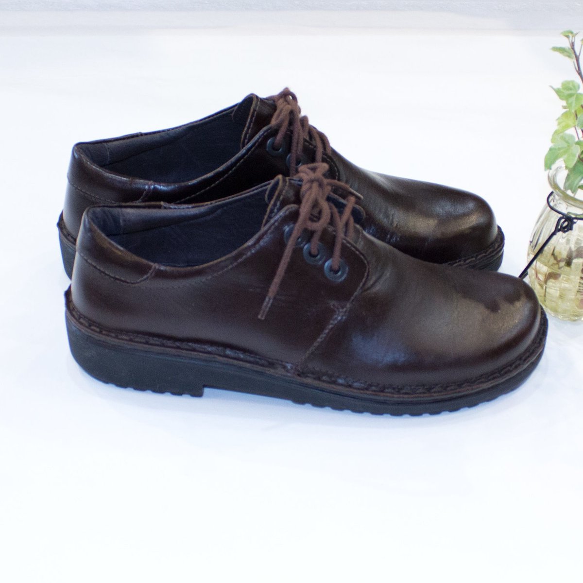 美品　NAOTO ナオトWalnut ダニエラ 23.5 レザー 37 NAOT（ナオト）DANIELA / walnut | casual collection m