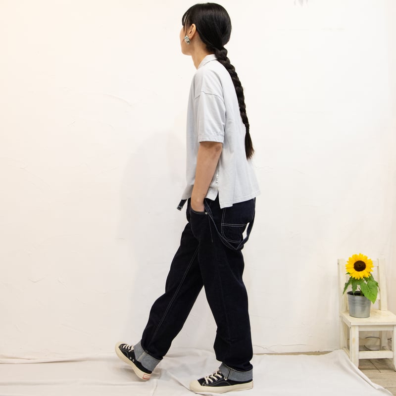 Johnbull サスペンダーワークパンツ　デニム　SS JOHNBULL サスペンダーワークパンツ レディース ジョンブル