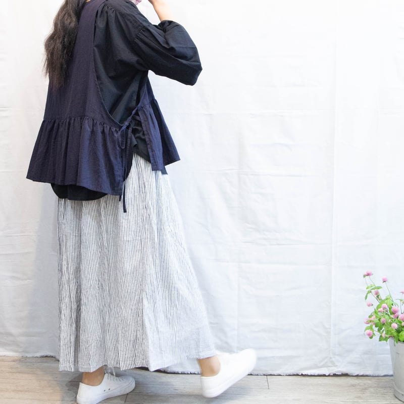 Antiquites（アンティークス）1100306 リネンコットン スカート | casua