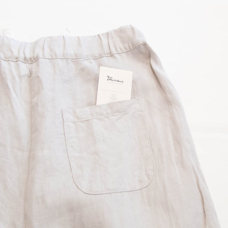 Gauze#（ガーゼ）G1047 NATURAL DRY LINEN SIN ROOMY PA