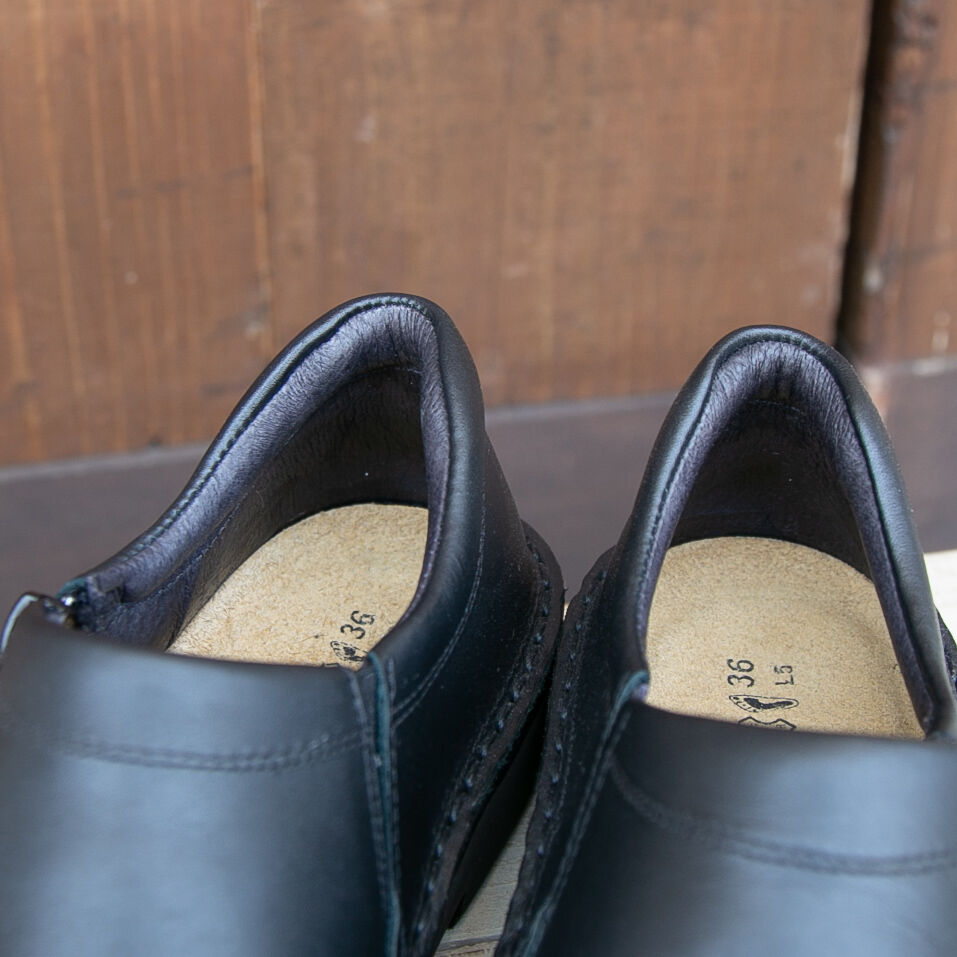 LUNA専用✨️ナオト クララ サイドジップ レザー スリッポン 36号 NAOT（ナオト）CLARA / mattblack | casual collection