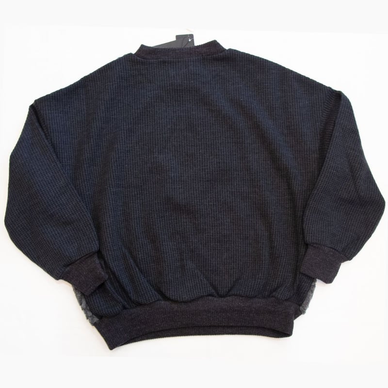 soi-e（ソワ）811367 パイルジャガードバイヤス柄プルオーバー