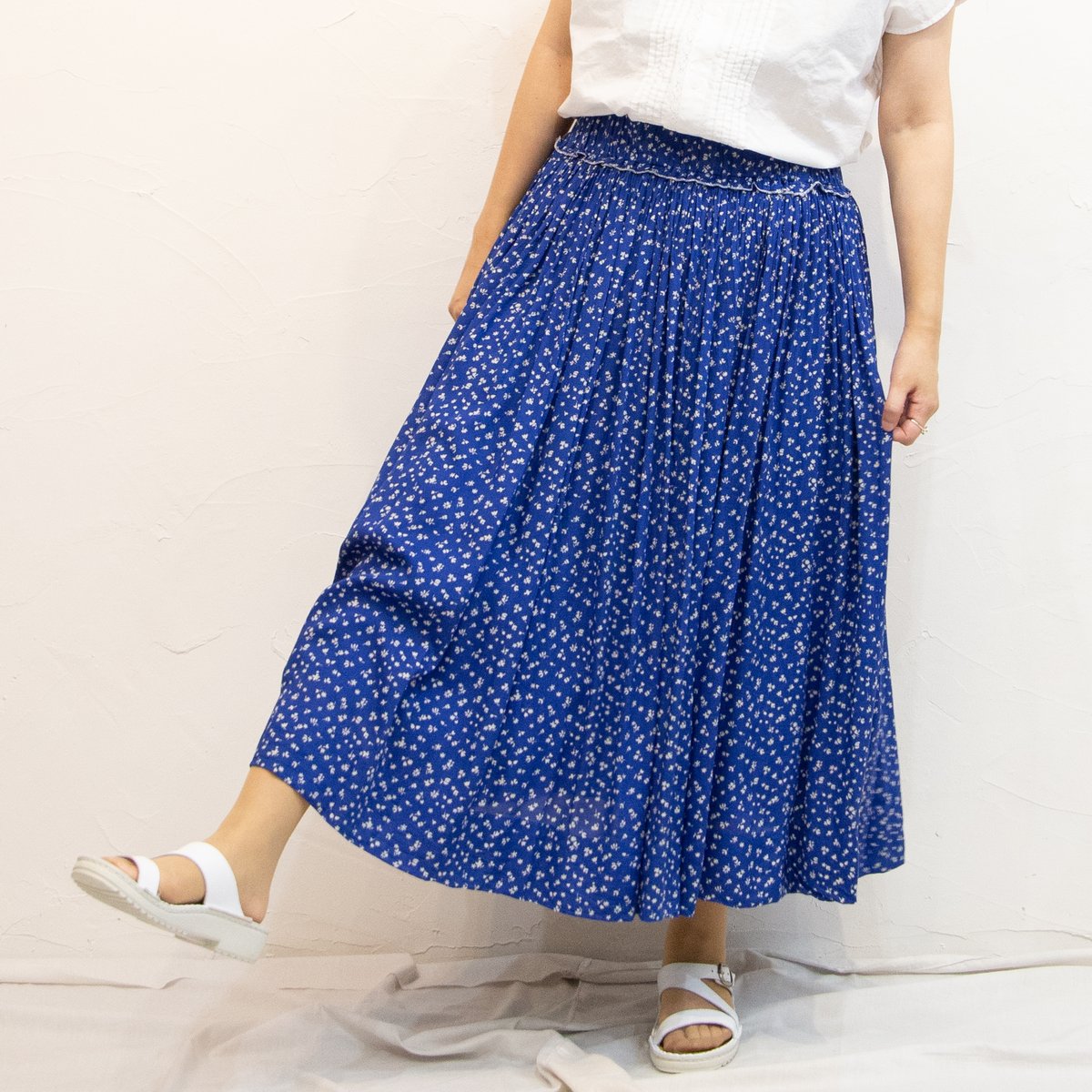 soi-e（ソワ）821307 小花柄プリントスカート | casual