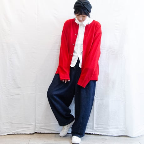 Brocante（ブロカント）33-423C バロンパンツ　5/1綾デニム