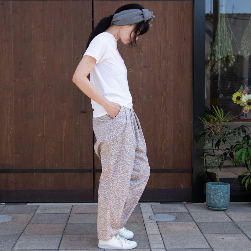ichi（イチ）250120 レオパード パンツ | casual collection mi