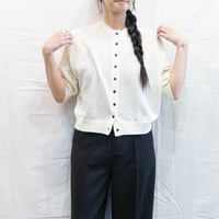 NOUVELLES DU PARADIS（ヌーベルドゥパラディ）PK26103 washi ５分袖カーディガン
