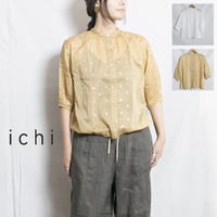 ichi（イチ）251218 コットンドットシャツ