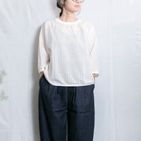 chlorosister（クロロシスター）TJ3577S ７分袖クルーネックトリミングPO