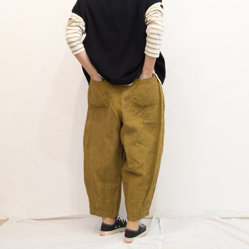 Gauze#（ガーゼ）G944 SOLEIL LINEN CHARLIE PANTS | ca