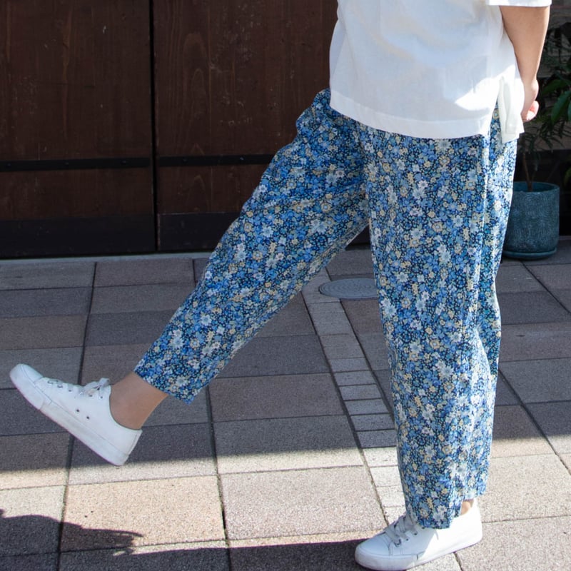 NARU（ナル）663917 ブロードBOTANICAL HARMONY ノッポパンツ | c