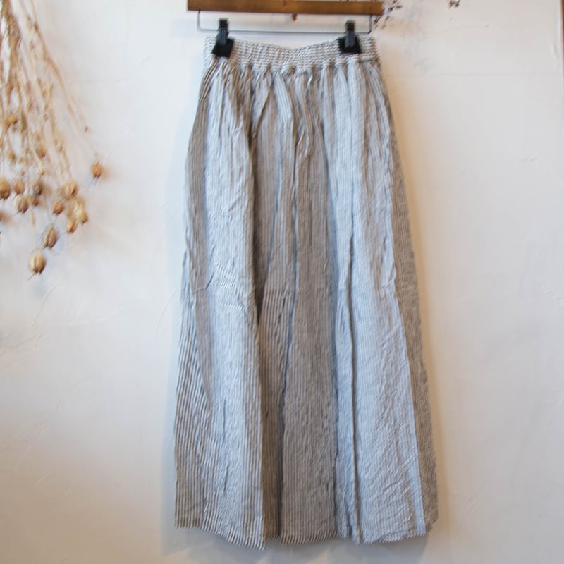 Antiquites（アンティークス）1100306 リネンコットン スカート | casua