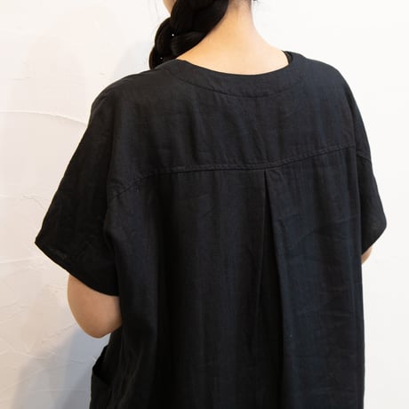 NATURAL LAUNDRY（ナチュラルランドリー）7242O-001リネンスキッパードルマンワンピース