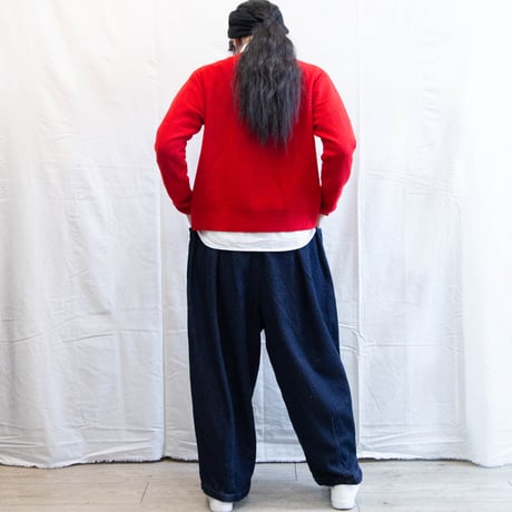 Brocante（ブロカント）33-423C バロンパンツ　5/1綾デニム