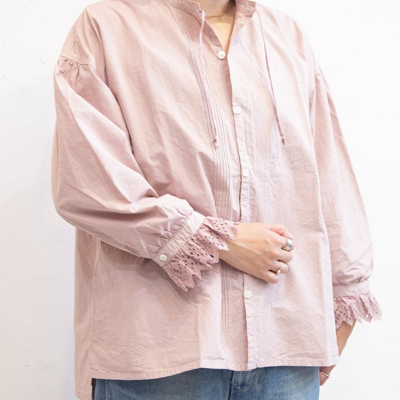 grin（グリン）8244T-007 CLダンプピンタックシャツ | casual colle