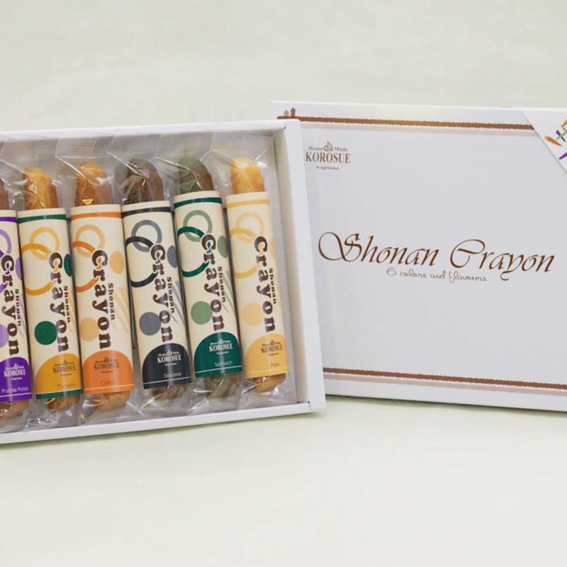 菓子工房KOROSUE「湘南クレヨン」 6本セット 2,400円（税込