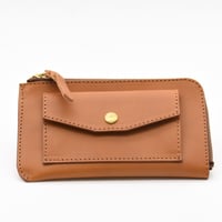 Leather Goods Kei「ヌメ革サイフ」（セミオーダー）11,000円（税込）