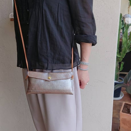 saranam サラナン トラッカーウォレット 財布 ウォレットチェーン セット saranam サラナン 箔アンティークレザー レターウォレット 長