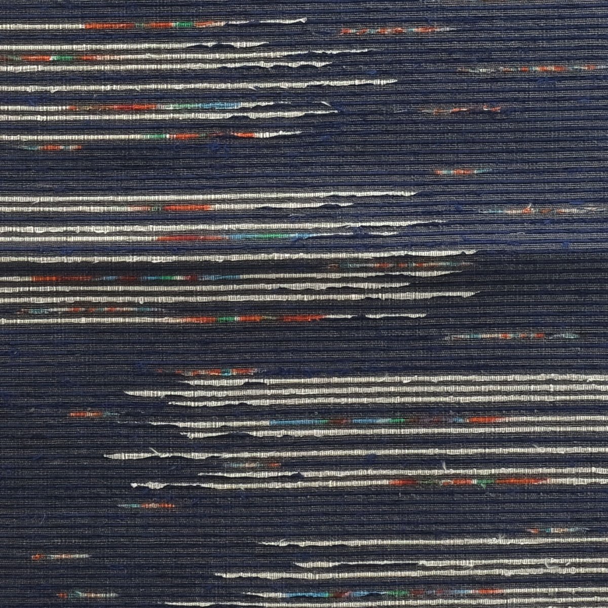 正絹 お仕立て上がり手織り裂き織八寸名古屋帯【圓蔵オリジナル】 509