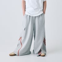 Line Cargo Wide Pants【col.Gray】
