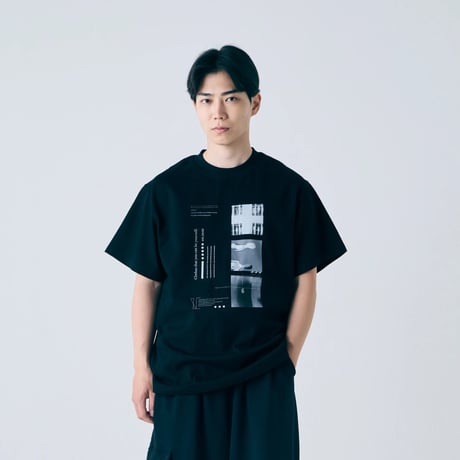 Editorial Graphic Tee【col.Black】