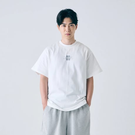 Chest Graphic Tee【col.White】