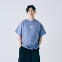 Chest Graphic Tee【col.Blue】