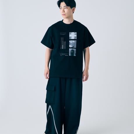 Editorial Graphic Tee【col.Black】