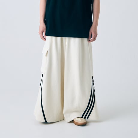 Line Cargo Wide Pants【col.White】