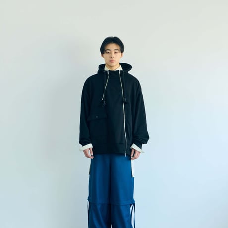 [26SS] Double Zip Parker [col.1]