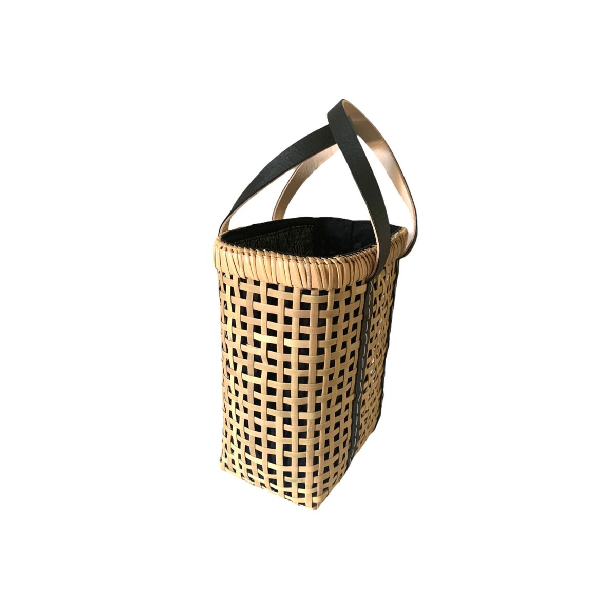 warang wayan(ワランワヤン) amiami革手バスケットブラック L warang wayan ワランワヤン｜amiami革手バスケット ブラック L