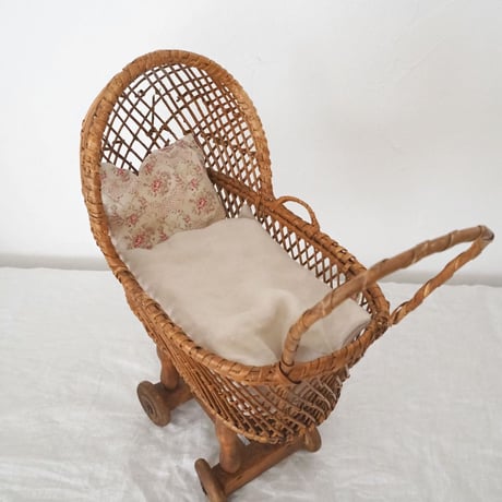 イギリスヴィンテージ 1940年 ドール乳母車 baby carriage 小 【公式通販】