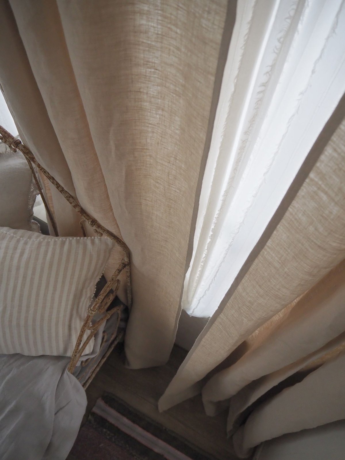 ANTRY Linenボイル リボンカーテン 140×200 2枚セット Linenボイル リボンカーテン 140×200 — ANTRY USE ONLY GENUINE