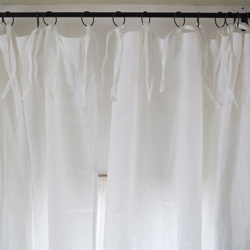 ANTRY＊リネン ツートンリボンカーテン 140×230cm ANTRY＊リネン ツートンリボンカーテン 140×230cm