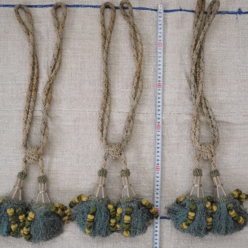 フランス アンティーク カーテンタッセル | France Quilt & Brocante
