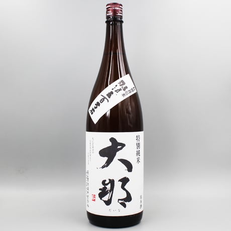 [日本酒]大那 特別純米酒 1800ml / 菊の里酒造