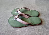 ビーサン　Toscano Buffed verde×corteccia　ビス付