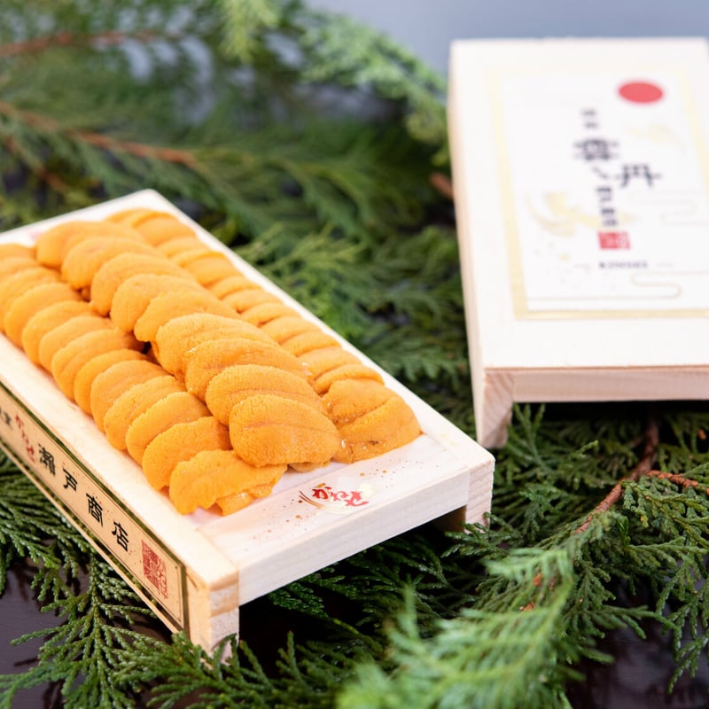 雲丹 本詰100g（黄上） | かねせ瀨戸商店