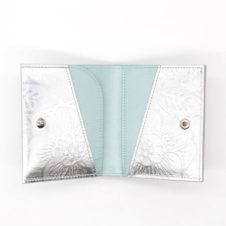 METALLO / MINI WALLET / SILVER