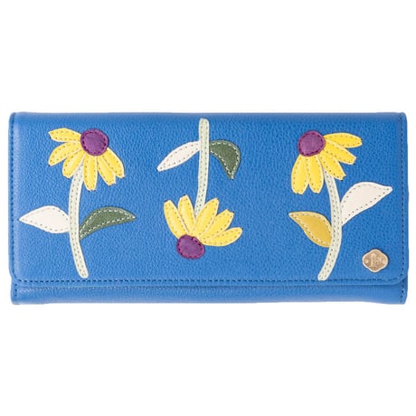 ルドベキア / LONG WALLET ｜【訳あり品】SALE開催！アップリケ財布 FIORAIAフィオライア